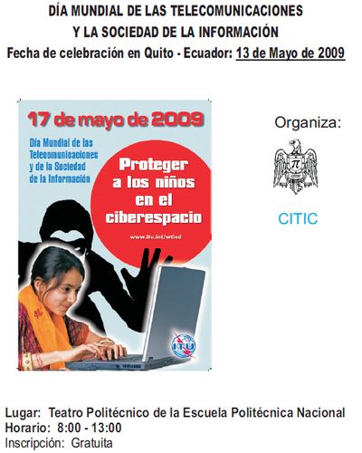 Evento 13 mayo 2009